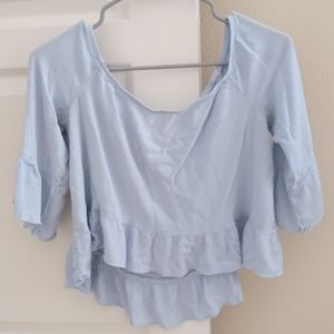 Cropped blouse